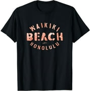 Waikiki Beach, Honolulu, Hawaii, Beach T-Shirt