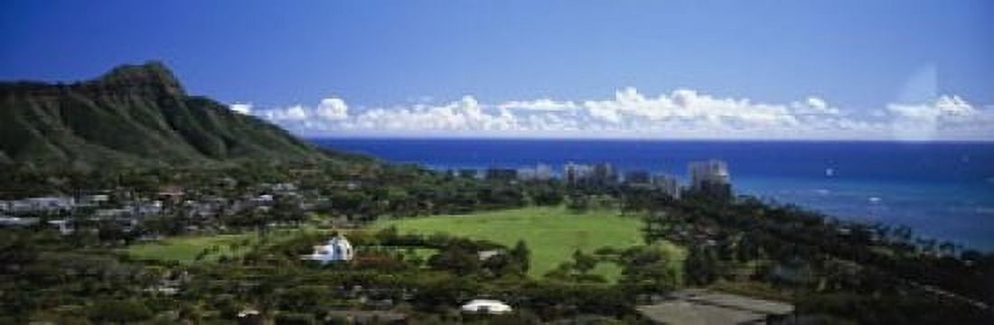 Waikiki Oahu HI USA Canvas Art - Panoramic Images (18 x 6)