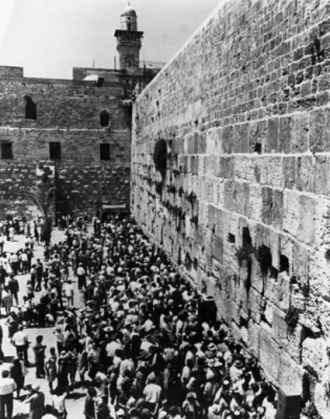 Wailing  Wall Jerusalem Israel Canvas Art -  (18 x 24)