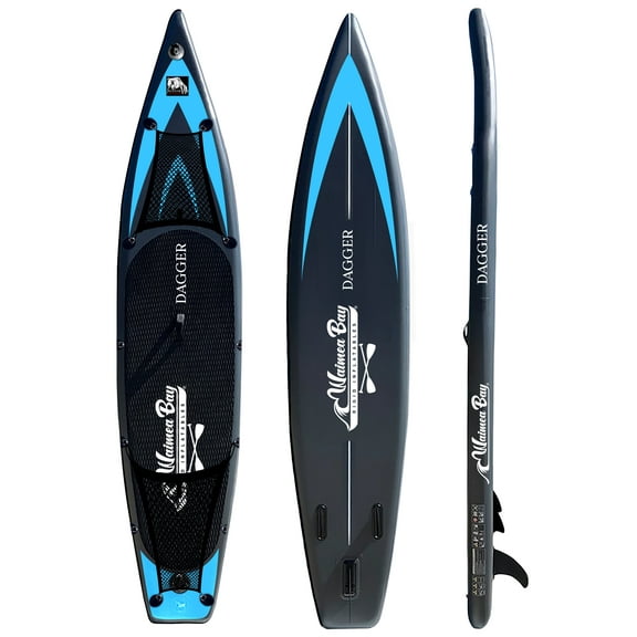 Waimea Bay Dagger12.5' Racer Rigid Inflatable Paddleboard - With 480lb Capacity