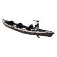 thumbnail image 1 of Waimea Bay GrassCamo 16' 3-Seater Rigid Inflatable - Durable Fishing Kayak With 1200lb Capacity, 1 of 8