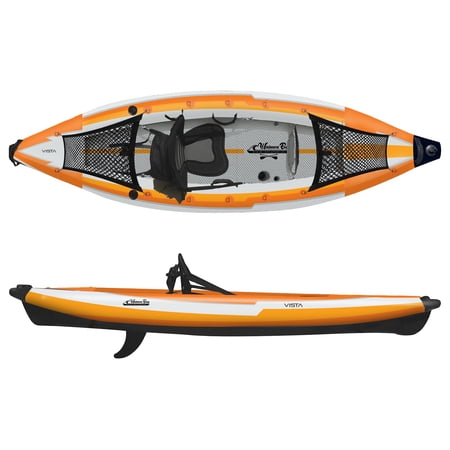 Waimea Bay Vista 9.5' 1-Seater Rigid Inflatable - Durable Fishing Kayak With 700lb Capacity