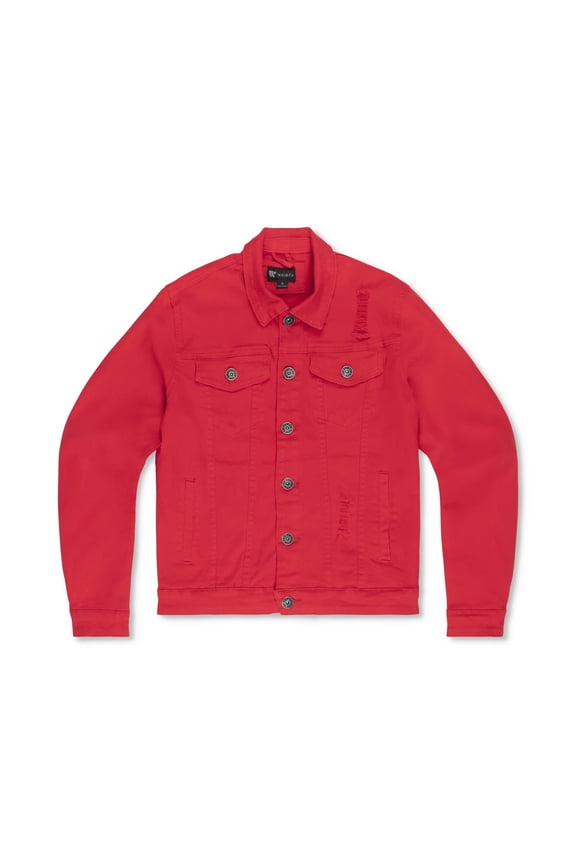 Twill Jacket Jet Red