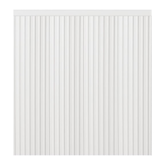 Wainscoting Panels Wall Molding Kit, White Polystyrene, 77.5 X 38.6 In, Easy to Install, Paintable