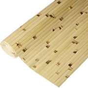 Wainscoting Wall Panel for Interior Decoration Bamboo Wall Panel Natural Raw Burnt 48 in H x 96 in L