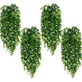 thumbnail image 1 of Waipfaru 4 Pcs Fake Hanging Plant,Faux Eucalyptus Leaf Greenery Vine,UV Resistant Plastic Plant,Artificial Hanging Plants,Ivy Room Decor,Outdoor, 1 of 7