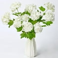 thumbnail image 1 of Waipfaru 4Pcs Real Touch Hydrangea Artificial Flower ,27inch Latex Long Stem Hydrangea Flower Bouquets for Home Party Wedding Table Decor, 1 of 8