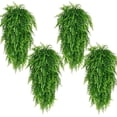thumbnail image 1 of Waipfaru Artificial Hanging Plants Fern Vine,4 Pack Fake Ivy Leaves Plastic Plants, Faux UV Resistant Greenery Decor for Indoors & Outdoors, 1 of 8