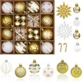 thumbnail image 1 of Waipfaru Christmas Balls Ornaments for Xmas Tree,50Pcs Shatterproof Christmas Tree Decorations, 2.36" Hanging Xmas Ball Ornaments Set for Holiday Party Decoration, 1 of 8