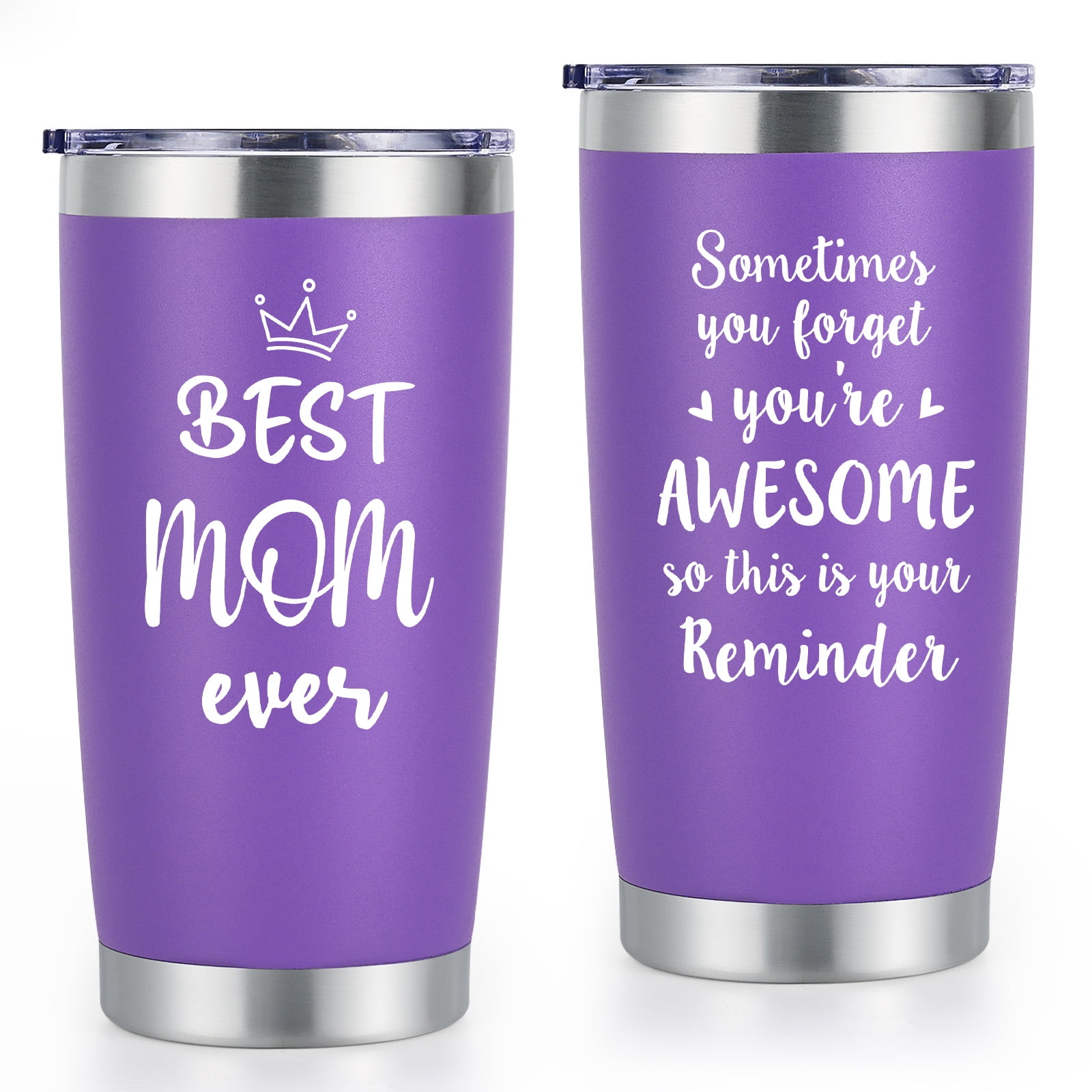Christmas Gifts for Mom from Daughter Son Kids – Mom Christmas Gifts –  Laser Engraved Tumbler – Mom Birthday Gifts – Birthday Gifts for Mom – Mother  Gifts on Christmas – Present for Mom 20z, Purple – HomeWix
