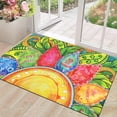 thumbnail image 1 of Waipfaru Summer Doormats Bohemian Sun Outdoor Mat Non Slip Rubber Welcome Mats for Indoor, 18 x 30 inch, 1 of 7