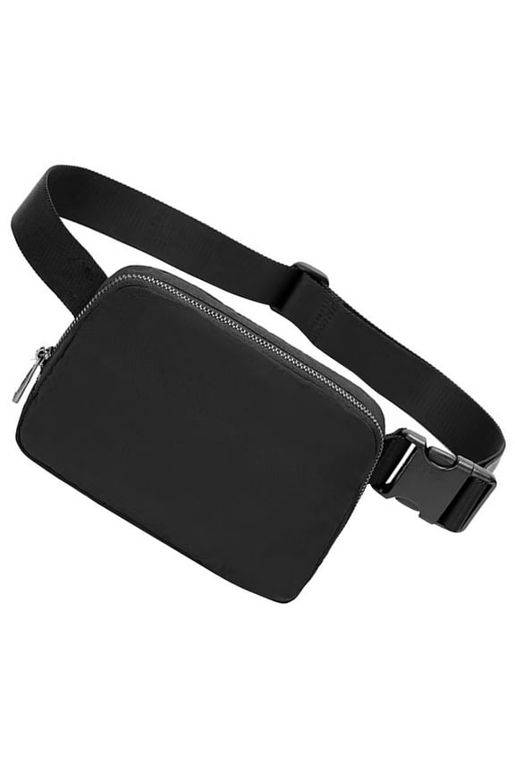 Waist Bag Chest Belt Small Black Crossbody Bags for Women Fanny Purses Nylon Man