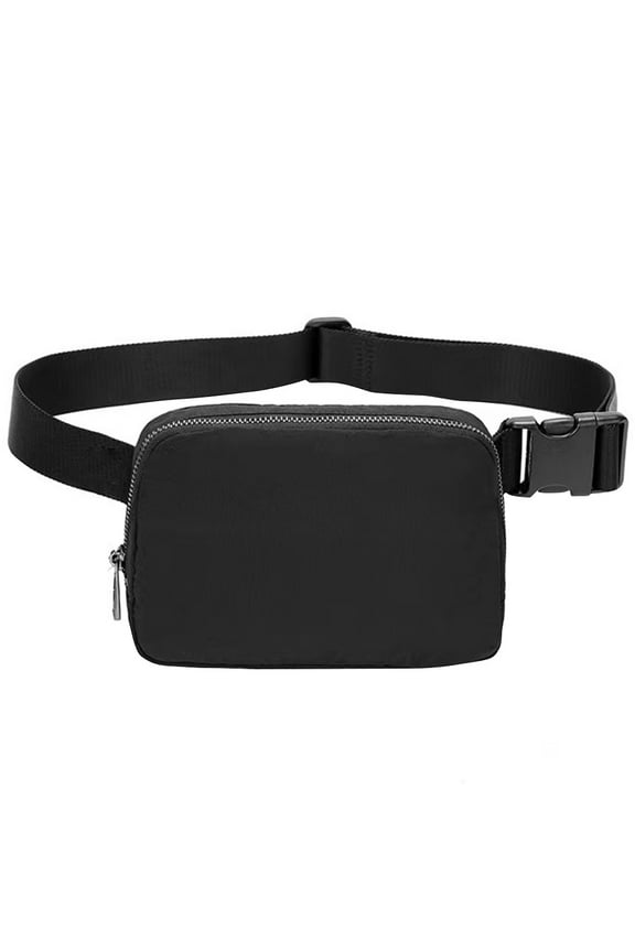 Waist Bag Chest Black Cross Body Men and Women Man Outdoor Nylon Kangaroo Woman Waterproof Fanny Pack for