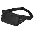 thumbnail image 1 of Waist Bag, Fanny Pack, Crossbody Bag, Comfortable Strap, Durable for Travel, Work, and Exercise - black, 1 of 5