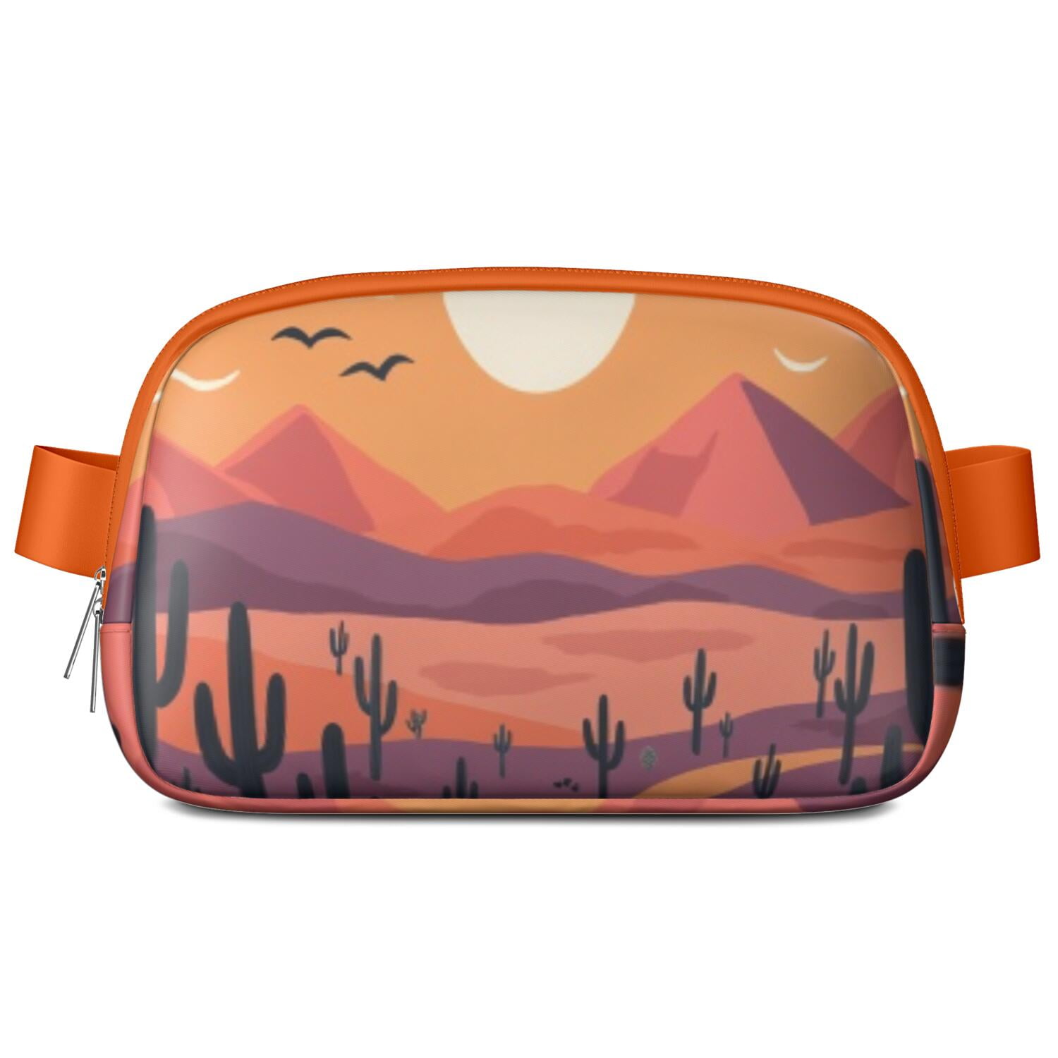 Waist Bag Fashion Waist Packs Bag with Adjustable Strap Cactus Desert Sporty Waist Pack for Running for Workout