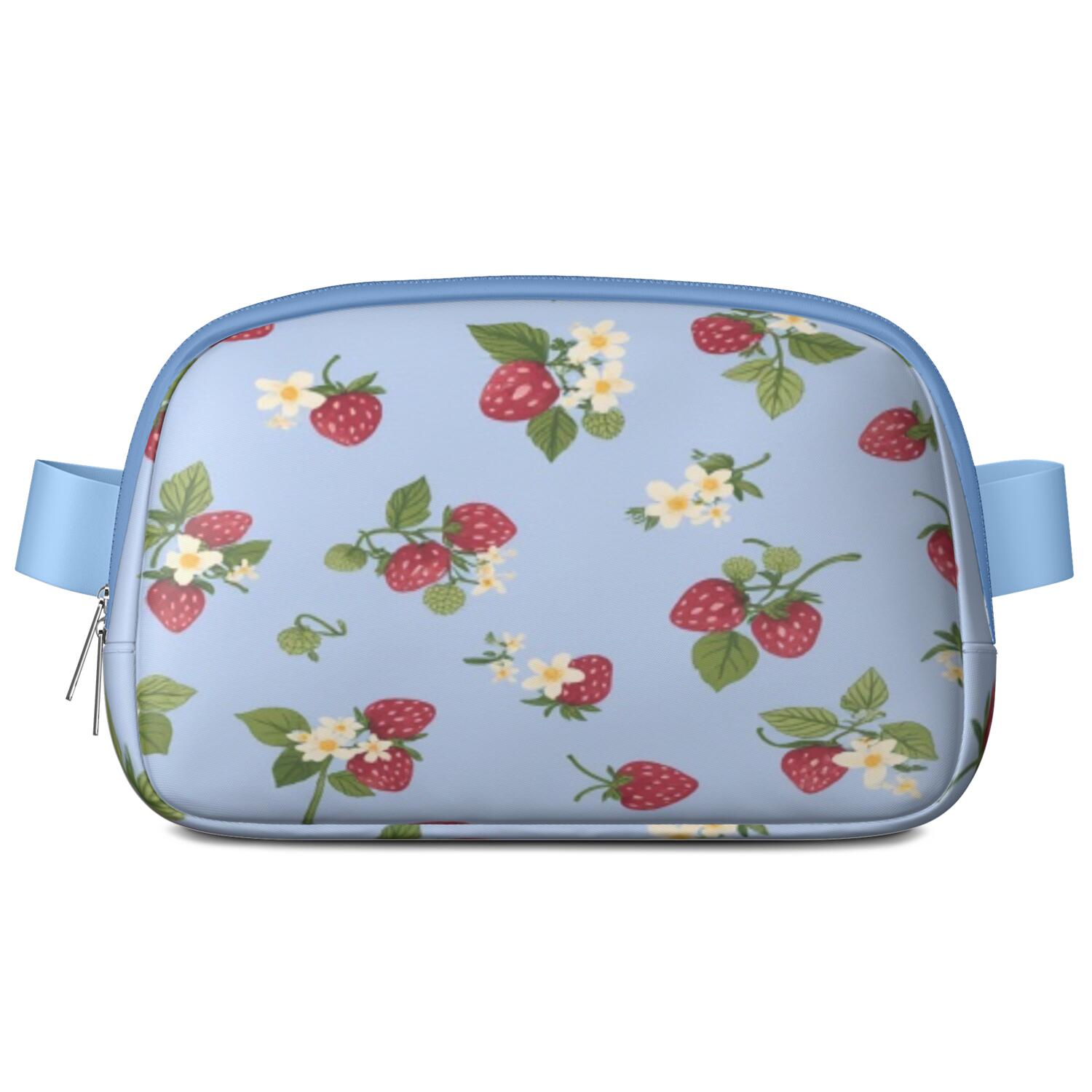 Waist Bag Fashion Waist Packs Bag with Adjustable Strap Strawberry Fruit Waterproof Everywhere Crossbody Belt Bag for Outdoor Sports Strawberry Fruit