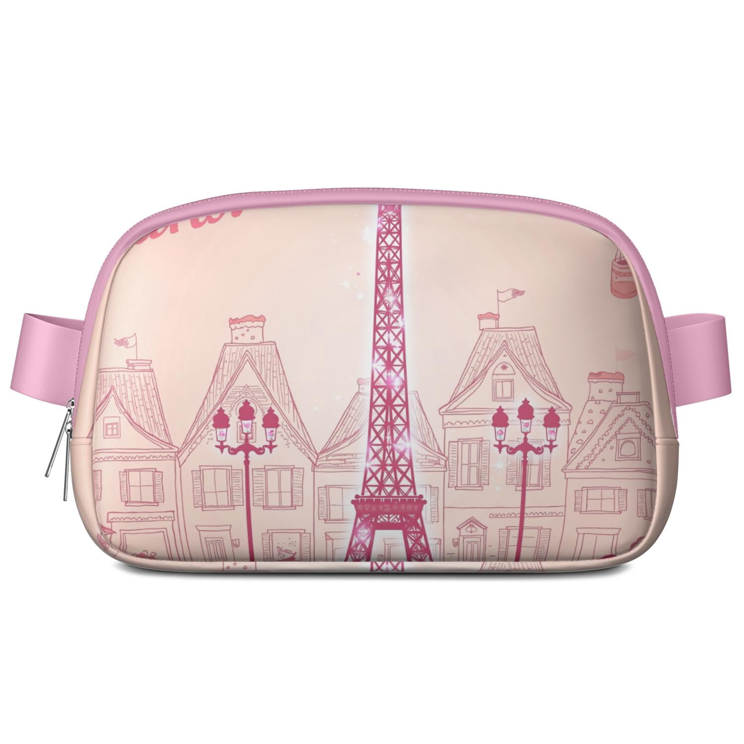 Waist Bag for Men&Women HandsFree Running Belt for Jogging with Adjustable Strap for Outdoors Workout Traveling Paris Sporty Waist Pack