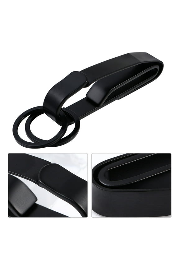 Waist Belt Buckle Durable Key Ring Key Holder Practical Keychain
