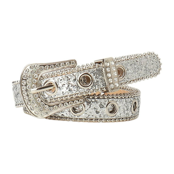 Waist Belt Chain Glitter Encrusted Crystal Belly Chain for Casual Wear for Women and Men Shining Rhinestones