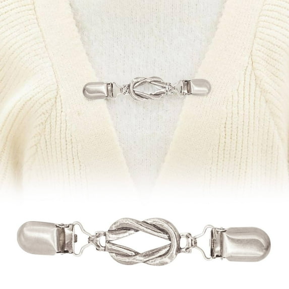 Waist Cincher & Shirt Clip, Retro Dress Cinch Clips, Sweater Clips Cinch Clips Vintage Dress Clip Back Cinch Shawl Cardigan Collar Clip to Tighten Pant Waist Tightener for Women, 1 Pcs, 4.72x0.86"