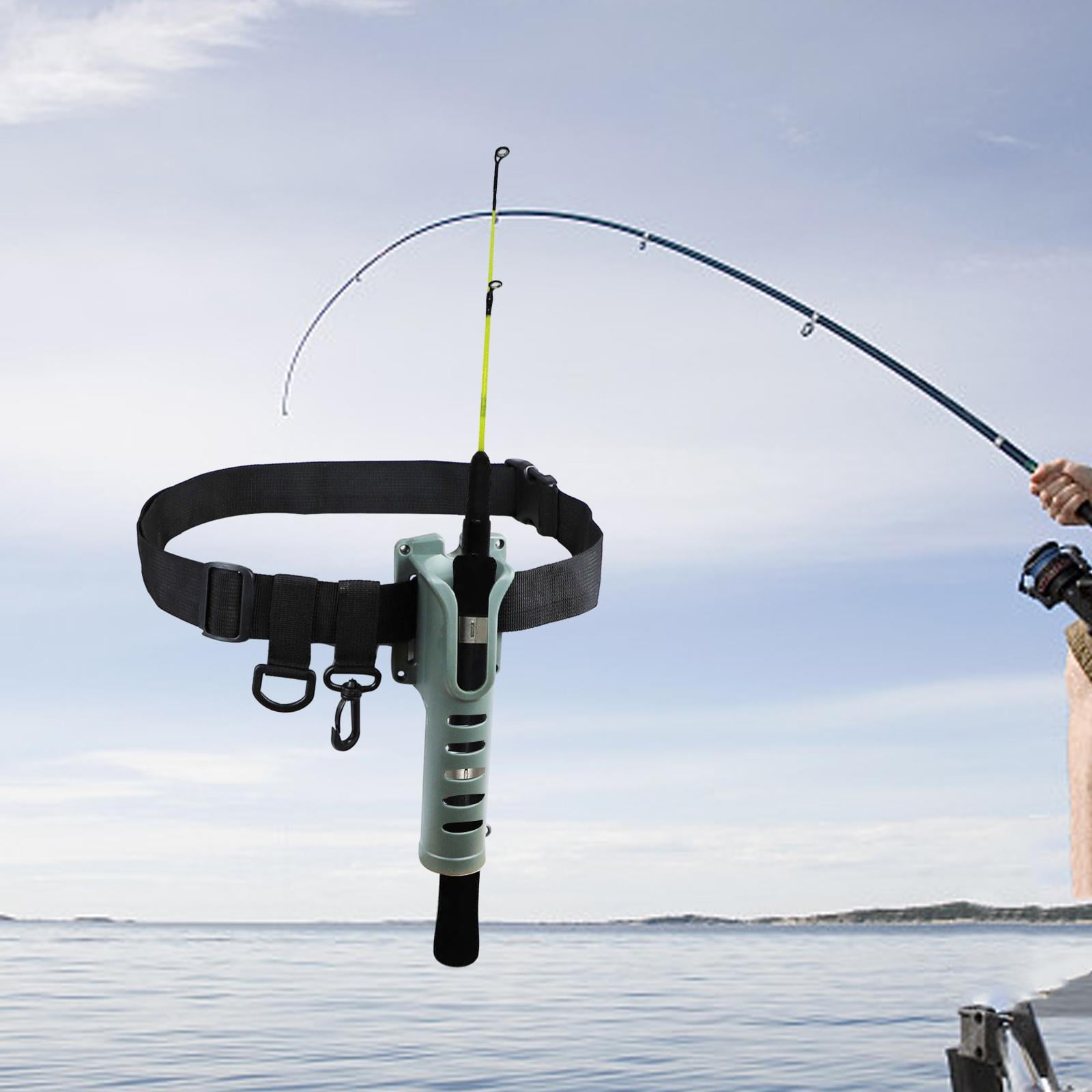 Fishing Waist Belt Rod Holder, Wading Belt Gear, Fishing Rod Belt Holder  Waist Hanging Rod Holder
