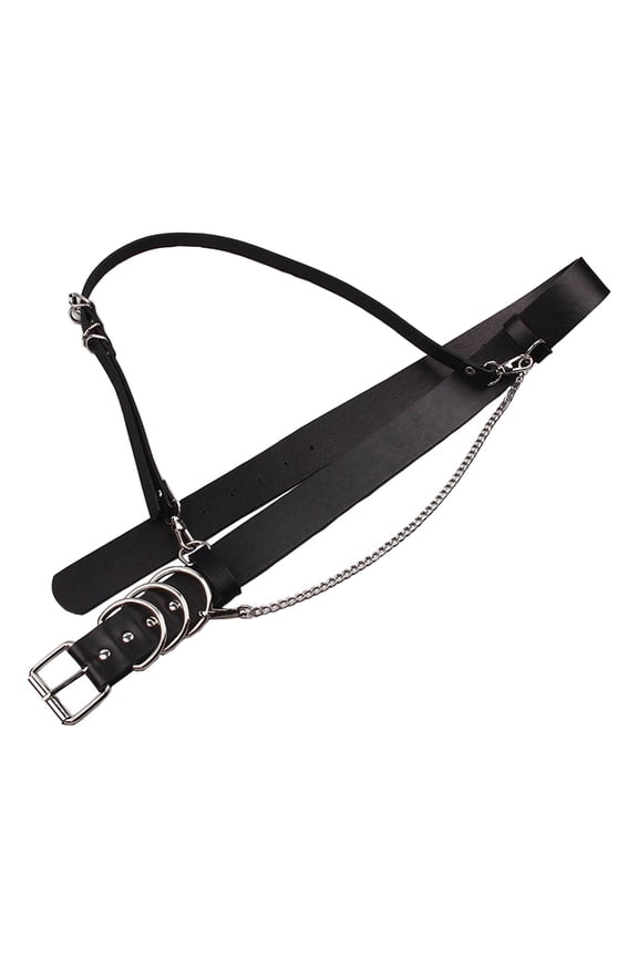 Waist Harness Belt Chest Belt Dance Costume Niche Clothing Accessories Gothic Waistband Punk Rock Belts for Women for Girls Dating