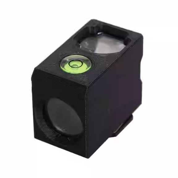 Waist Level Viewfinder for Photographers, Low Angle Composition, Aviation Aluminum Alloy, 50mm View