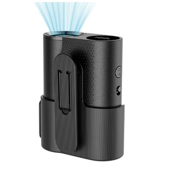 Waist Mounted Fan Outdoor Usb Mini High Speed Portable Personal Cooling ...