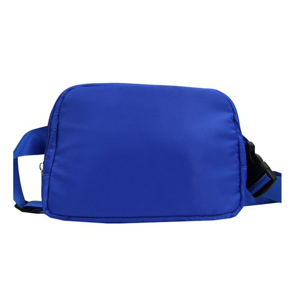 Waist Pack Bag Pouch Adjustable Belt Fanny Pack for Running Trekking Cycling Blue