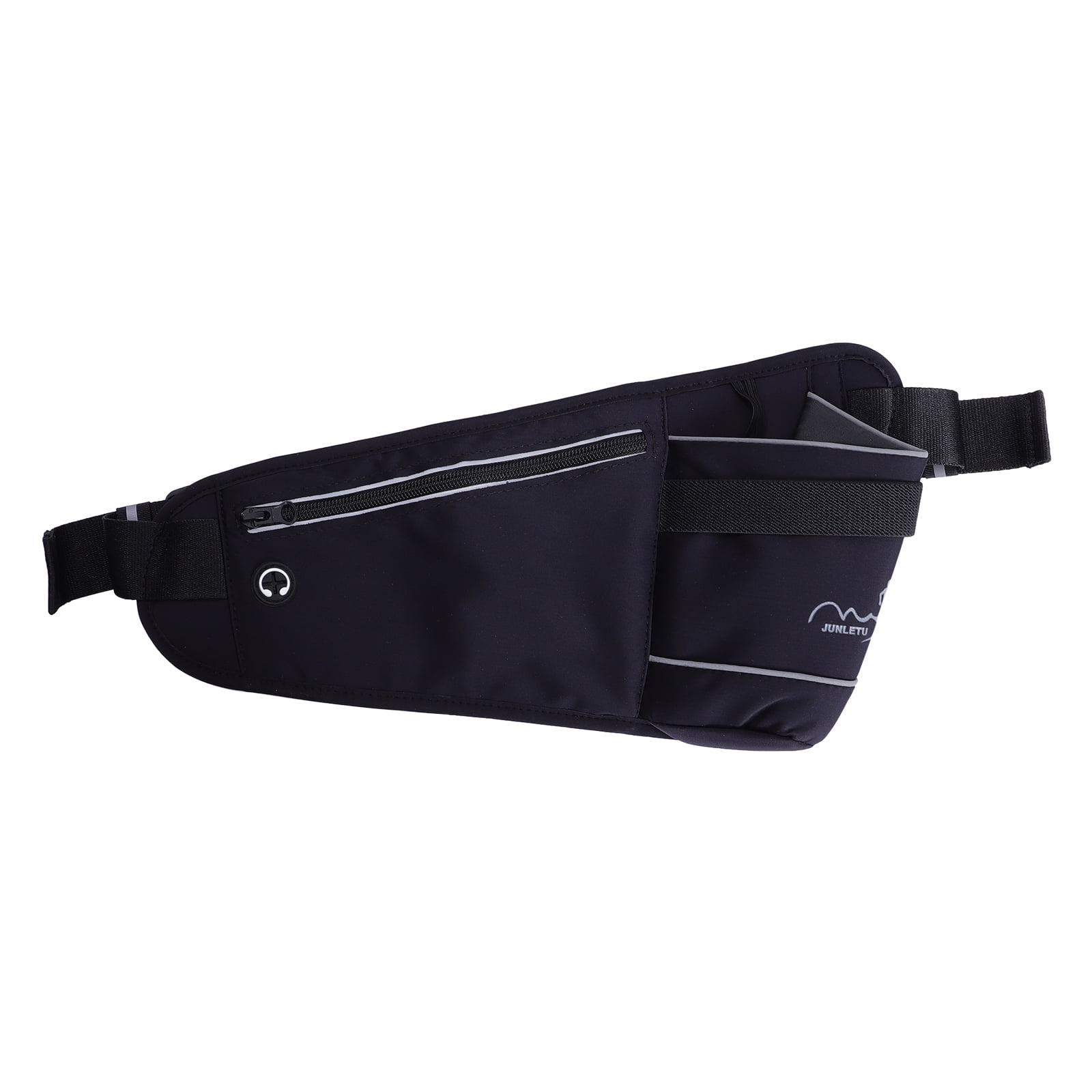 Waist Pack Running Belt Pouch Bag with Water Bottle Holder Storage