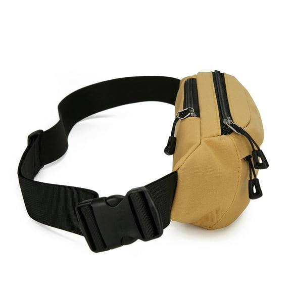 Waist Pack,Waterproof Waist Cloth Fanny With Khaki Huiop Twirltide Waist Ox Cloth Buzhi Khaki
