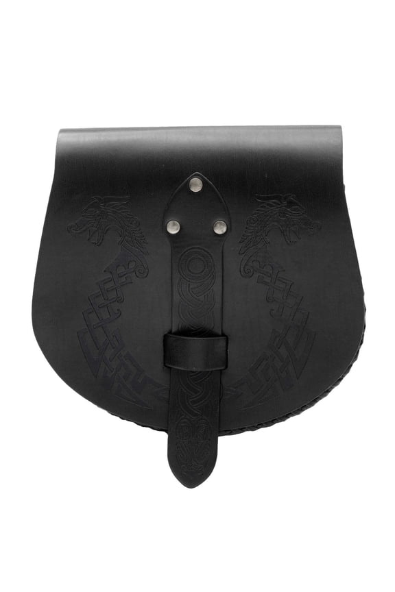 Waist Pack for Men Leather Pattern Belt Bag Stylish Crossbody Fanny Pack for Daily Use