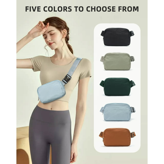 Waist Pack for Running Fanny Pack for Women and Men Crossbody Belt Bag Bum Bag with Adjustable