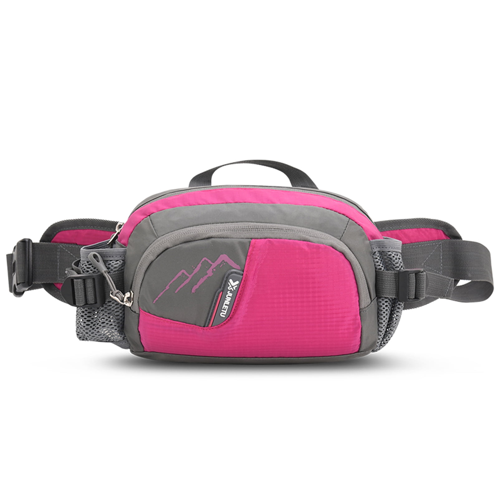 Waist Pack with Bottle Holder for Cycling Running Walking Hiking
