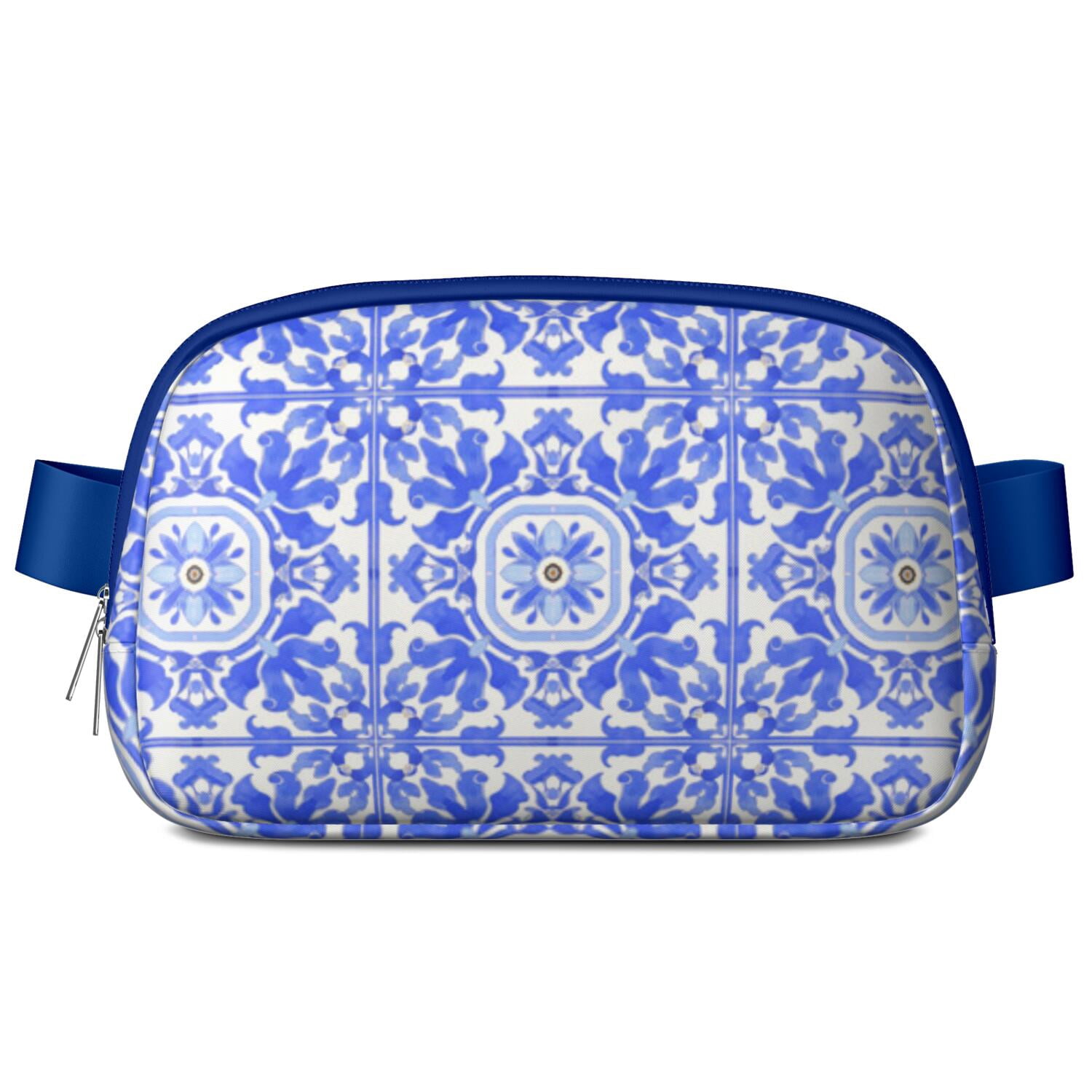 Waist Packs Bag Bohemian Tribal Belt Bag Sporty Waist Pack for Women Casual Waist Packs with Adjustable Strap Waterproof Belt Bag for Daily Leisure Music Festival/Event
