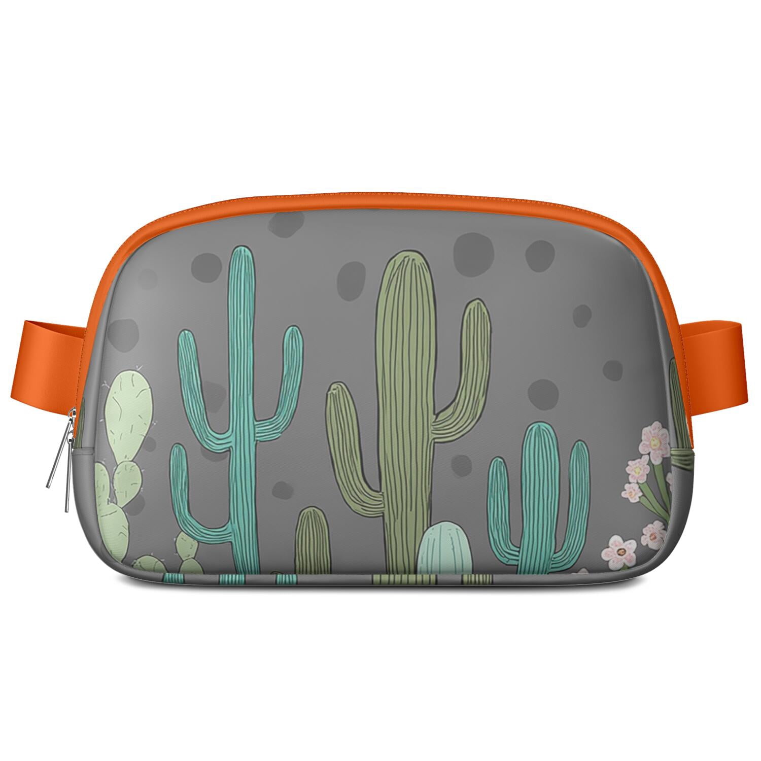 Waist Packs Bag Cactus Belt Bag Sporty Waist Pack for Women Casual Waist Packs with Adjustable Strap Waterproof Belt Bag for Daily Leisure Music Festival/Event