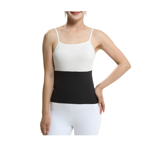 Waist Protector for Weight Loss Flouris Fiber Wormwood Body Shaping Waist Protector Tummy Control Sweat Workout Shaper for Women Abdominal Compression