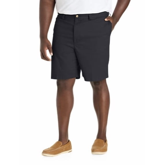 Waist-Relaxer Cotton Shorts Black 46