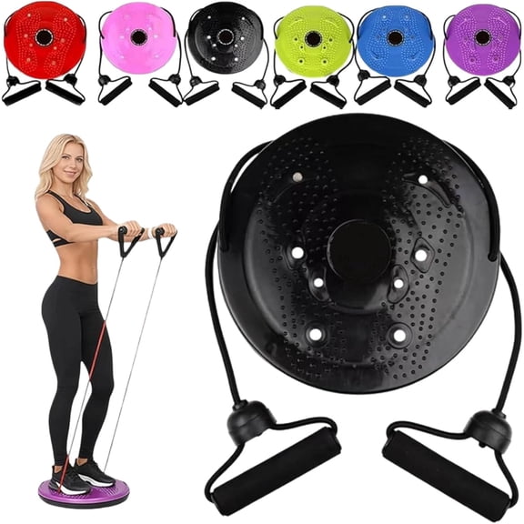 2026 New Waist Sculptor, Waist Sculptor with Arm Bands, Adjustable Twisting Fitness Tool with Massage Foot for Arms, Hips, Thighs Exercise