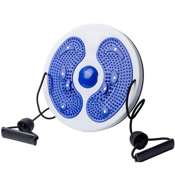 Waist Sculptor, Adjustable Waist Trainer Twisting Disc with Handles, Exercise Waists Twisting Disc with 8 Magnets Fitness Twister, Multi-functional Twist Board Exercise with Massage Foot Sole