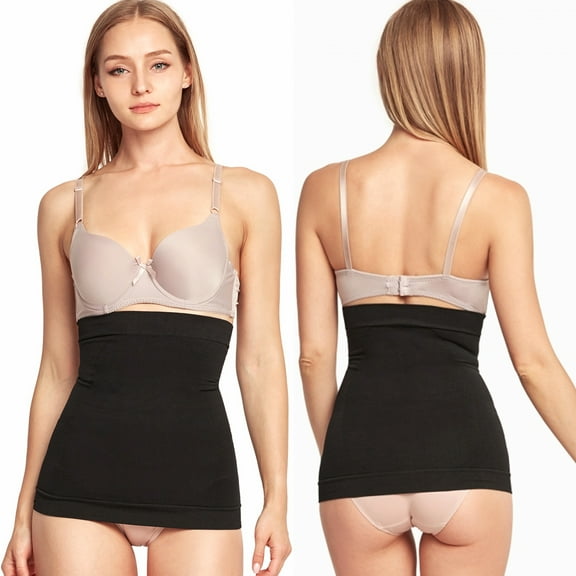 Waist Shaper Cincher Slim Tummy Corset Faja Body Shapewear Underwear Black S/M