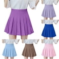 thumbnail image 1 of Waist Skirt High Fashion Pleated Waist Women's Casual Slim Skirt Tennis Skirt Women's Denim Skirts M, 1 of 4