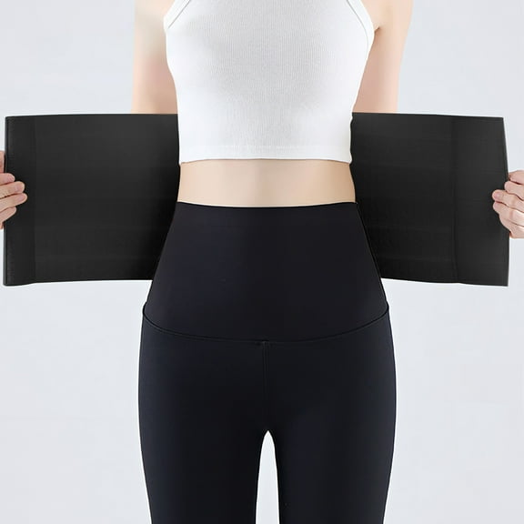 Waist Trainer Belt for Women - Breathable Waist Cincher - Abdominal Body Shaper Belt - Sport Girdle Black XL