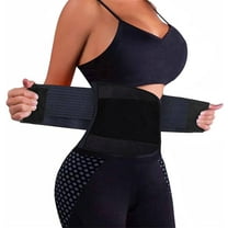 Waist Trainer Belt for Women - Waist Cincher Trimmer - Slimming Body Shaper Belt - Sport Girdle Belt (UP Graded)