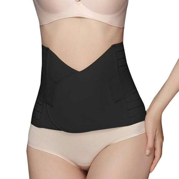 Waist Trainer Corset Shapewear Tummy Control Body Shaper Waist Cincher for Women Postpartum Belly Band Wrap