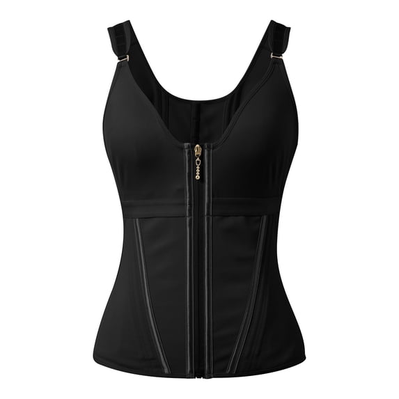 Waist Trainer For Women Tummy Control Postpartum Shapewear Sport Workout Faja Body Shaper Zipper Shaping Corset