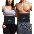 thumbnail image 1 of Waist Trainer Shaper, Neoprene Sweat Belt, Adjustable Caloric Burner, Sauna Band – Increased Core Stability, Metabolic Rate & Shedding Excess Water Weight,Men & Women, Kiwi-Rata, 1 of 5
