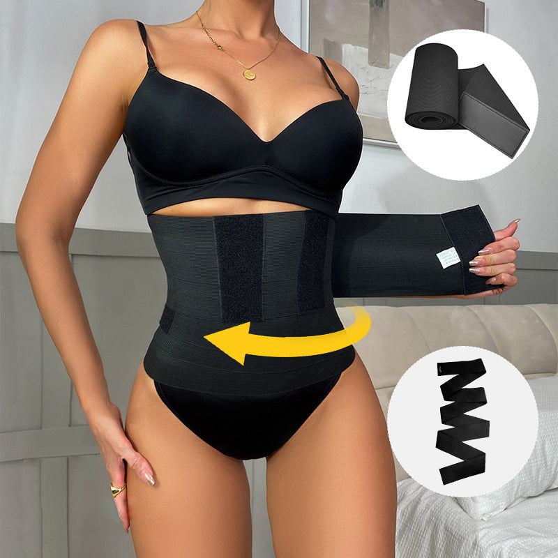 Waist Trainer Shaperwear Belt Elastic Women Slimming Tummy Wrap Resistance Bands Cincher Body Shaper Fajas Control Strap Walmart