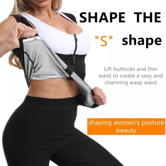 Waist Trainer Slimming Vest Sauna Top Body Shaper for Weight Loss Shapewear Plus Size Corsets Tops for Women