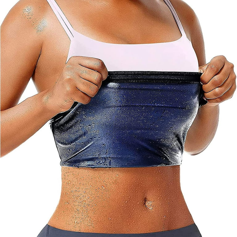Waist Trainer Trimmer Sweat Belt Band for Women Lower Belly Fat Sauna Slimming Belt Suit Workout Walmart